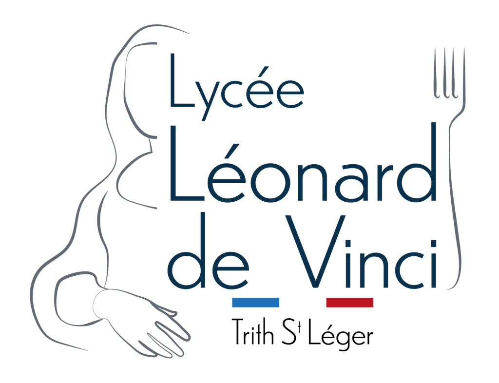 Logotype du Lycée Léonard de Vinci de Trith St Léger