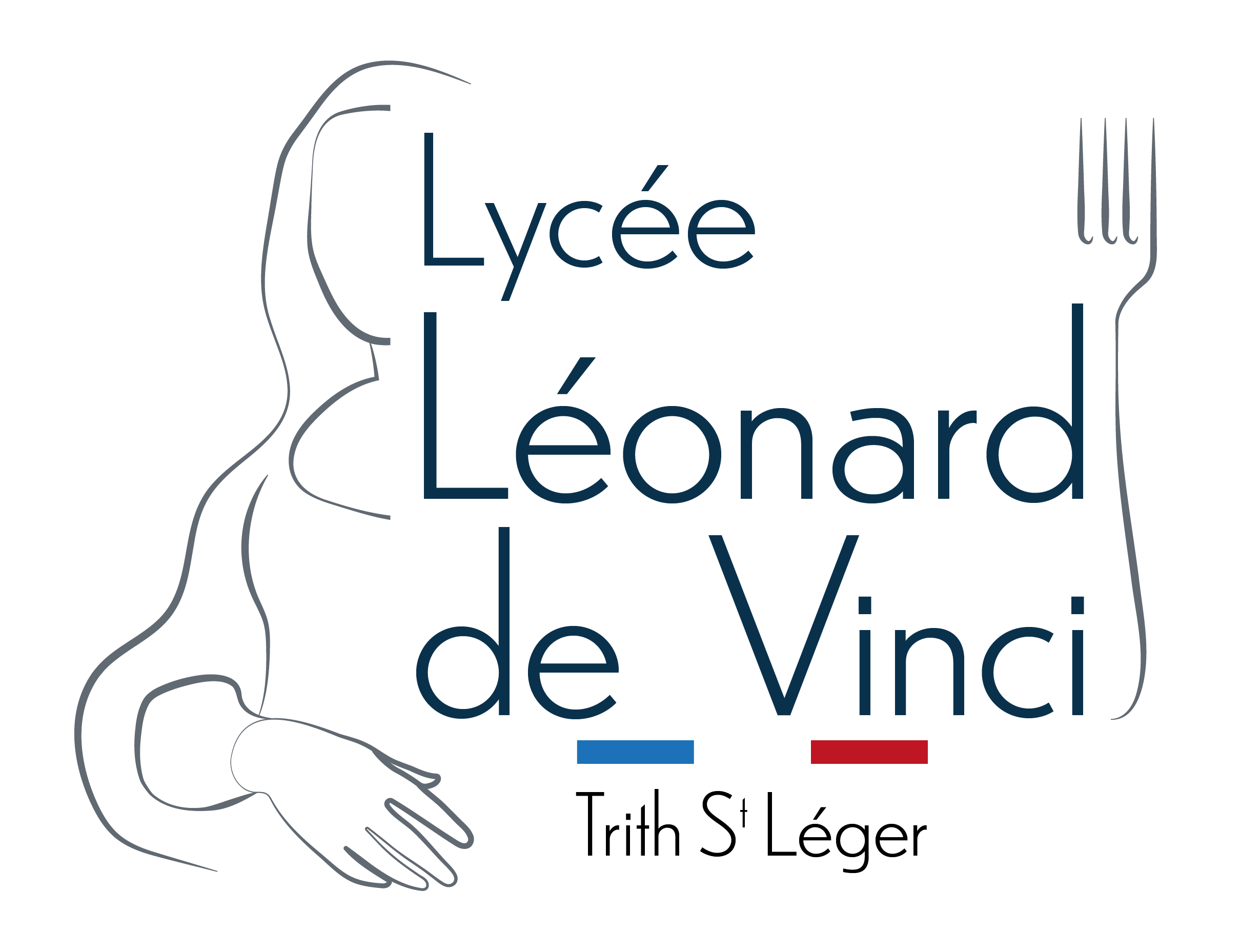 Logotype du Lycée Léonard de Vinci de Trith St Léger