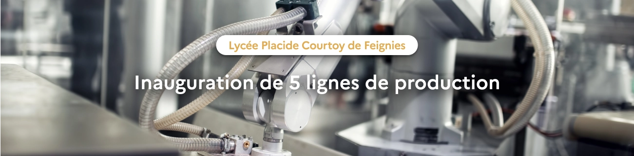 Innauguration de 5 lignes de production