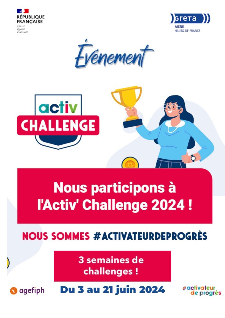 Participation à Actif' Challenge