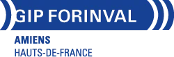 Logotype du GIP FORINVAL d'Amiens