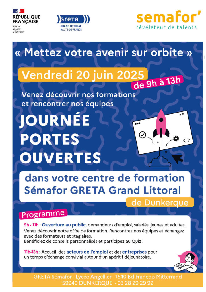 Journée portes ouvertes dunkerque