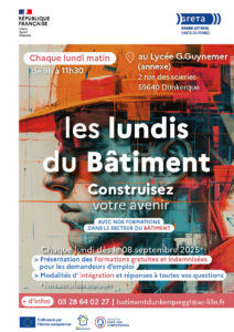 Les lundis du bâtiment, Dunkerque - Semestre 2