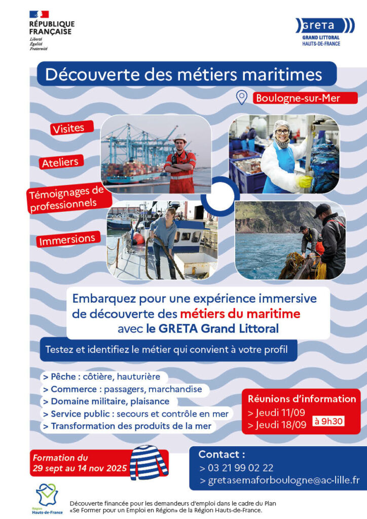 Découverte des métiers du Maritime