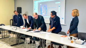 Signature du partenariat Cap'Rev entre l'académie de Lille et l'académie de Nice.