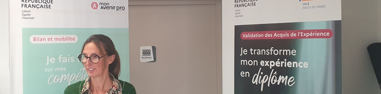 Présentation par un collaborateur lors de la Semaine de l’intégration des étrangers primo-arrivants.
