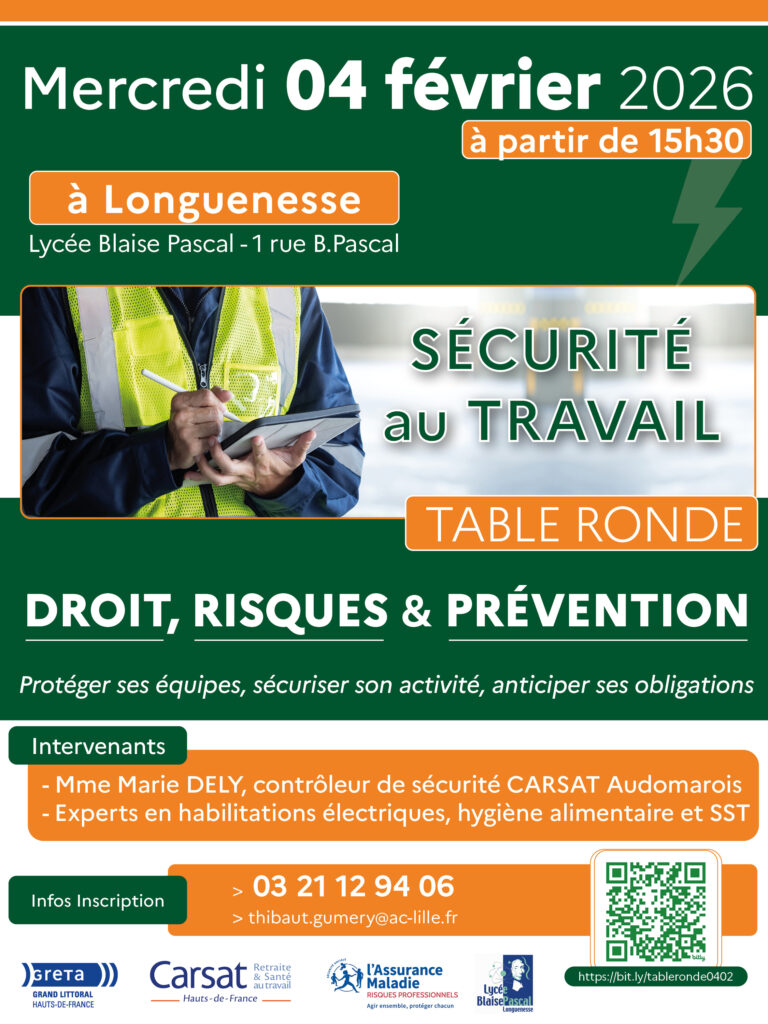 Sécurité au travail