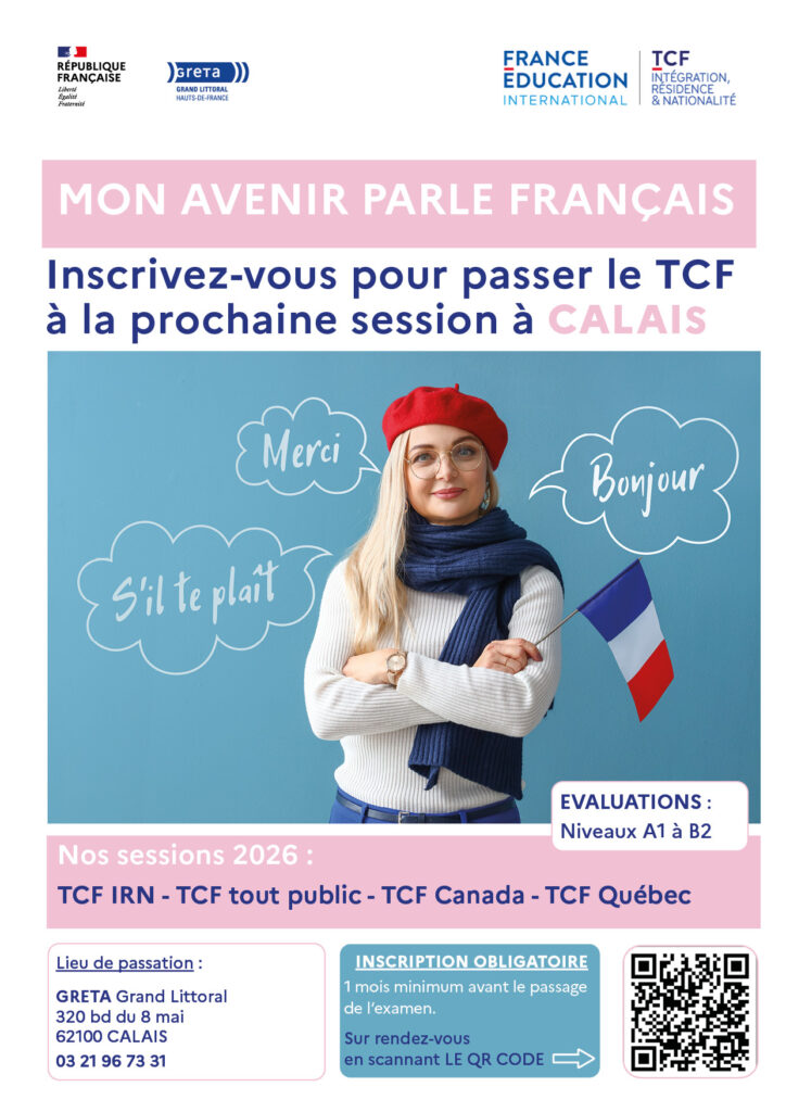 passez le TCF a Calais