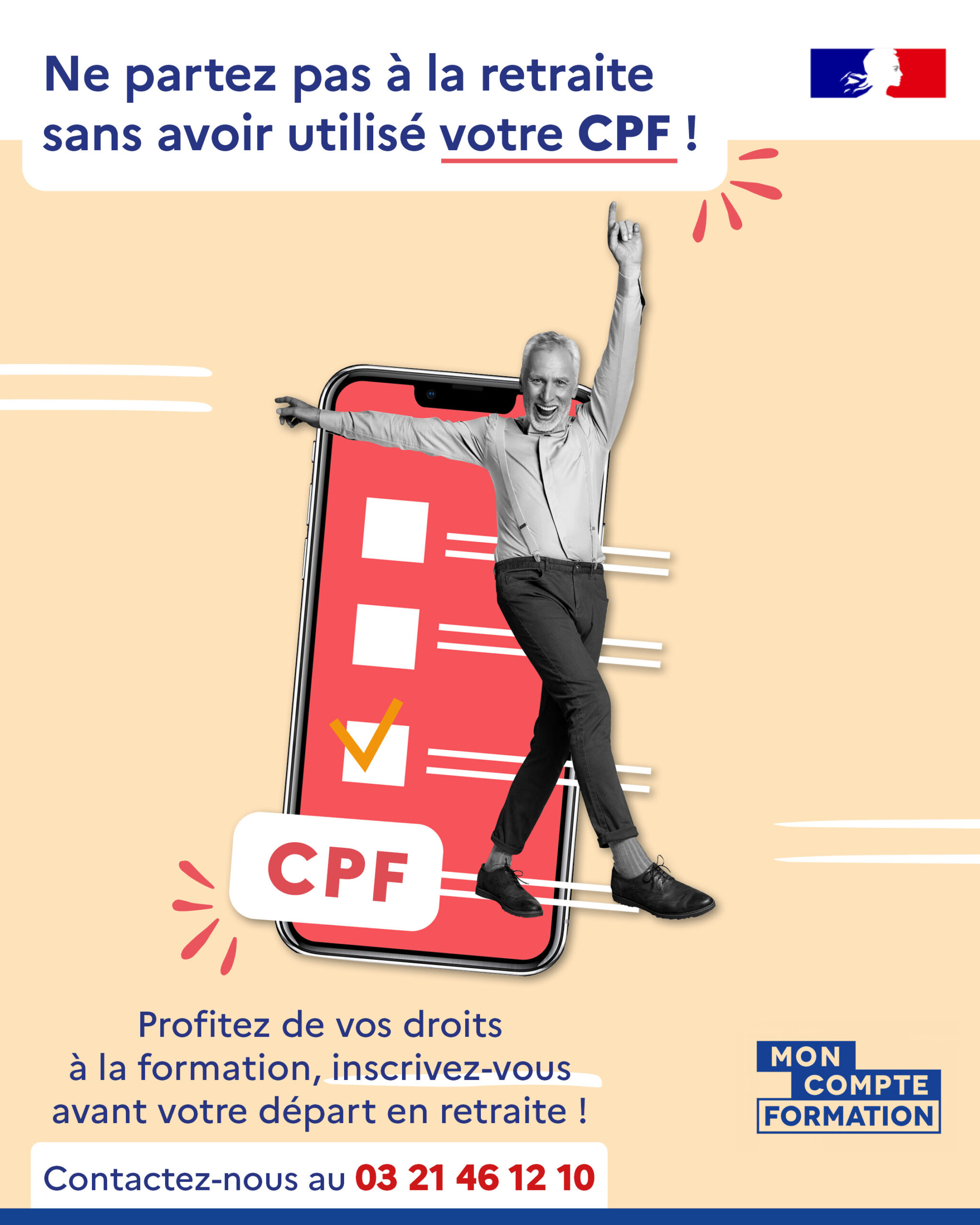 Ne partez pas à la retraite sans avoir utilisé votre CPF