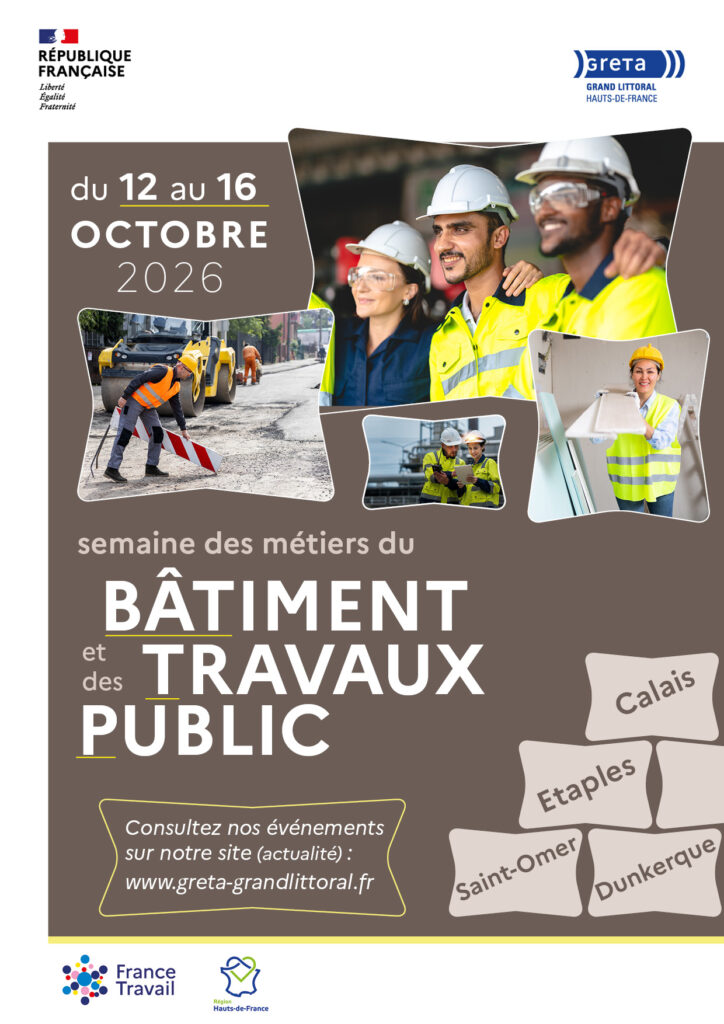 Semaine des Métiers du Bâtiment et des Travaux Publics 2026