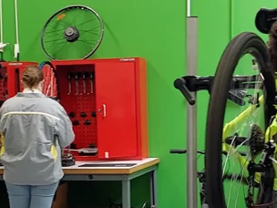 Formation mobilité douce au Lycée Delambre Montaigne